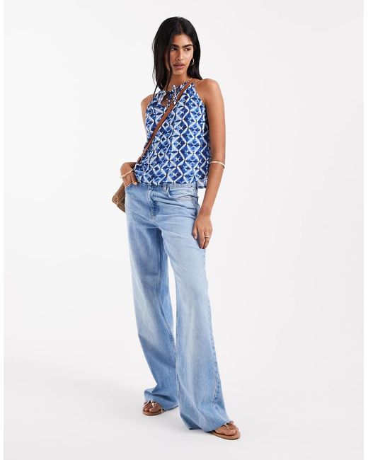 Superdry Blue Beach Cami Top