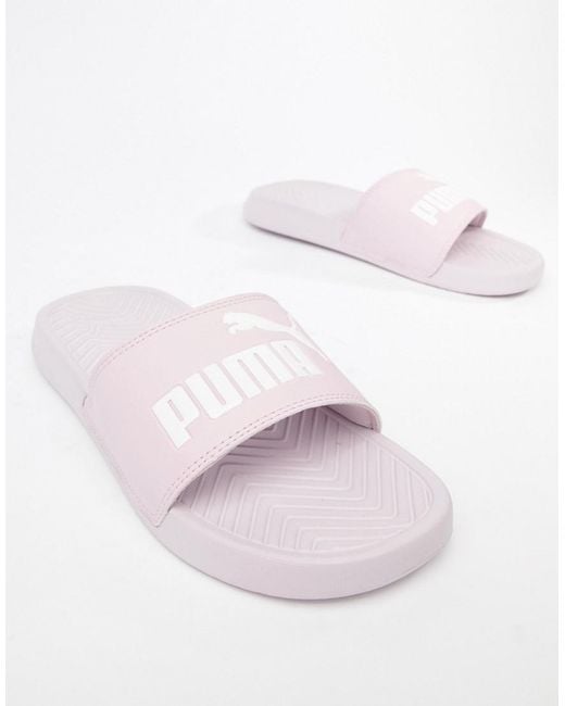 PUMA Popcat Pink Sliders