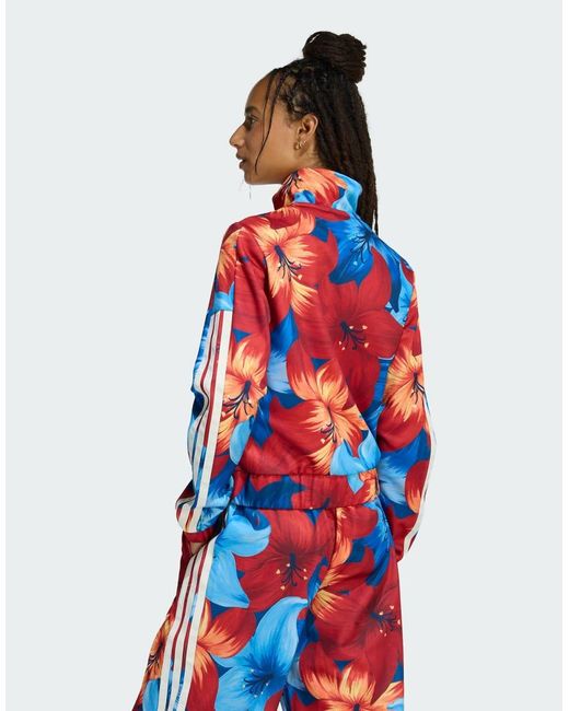Adidas Originals Red X Farm Rio House Of Tiro Track Top