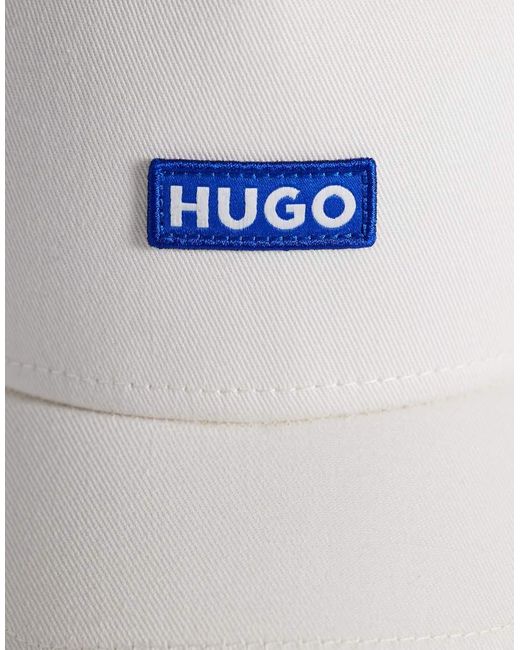 HUGO White Alyce Cap