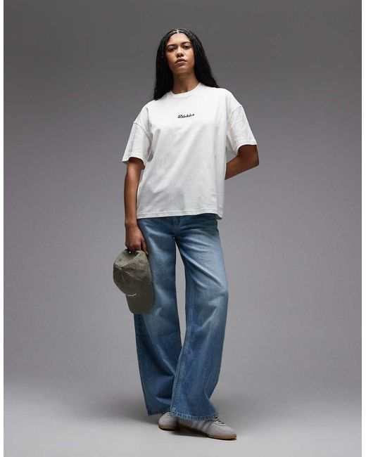 Dickies Gray Wellsville Boyfriend T-shirt