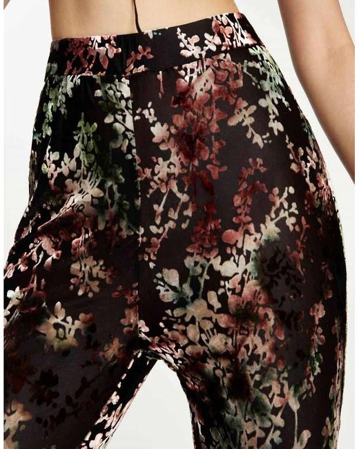 Collective The Label Natural High Waisted Flared Trousers