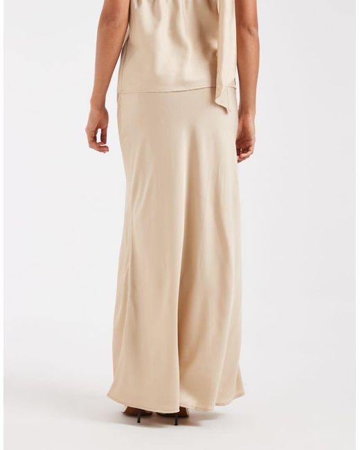 ONLY Natural Maxi Skirt