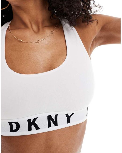 DKNY White Bralette
