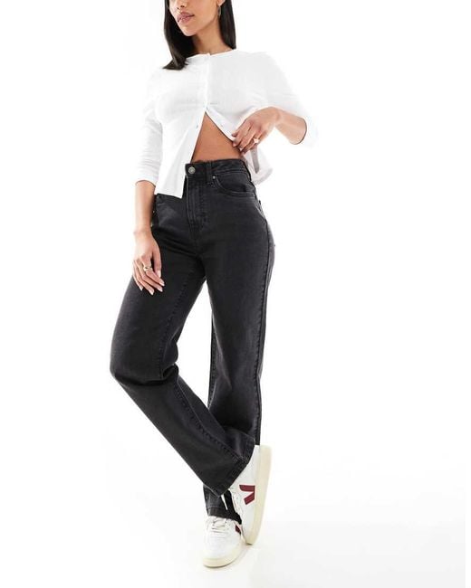 Cotton On Black Cotton On Stretch Straight Jeans