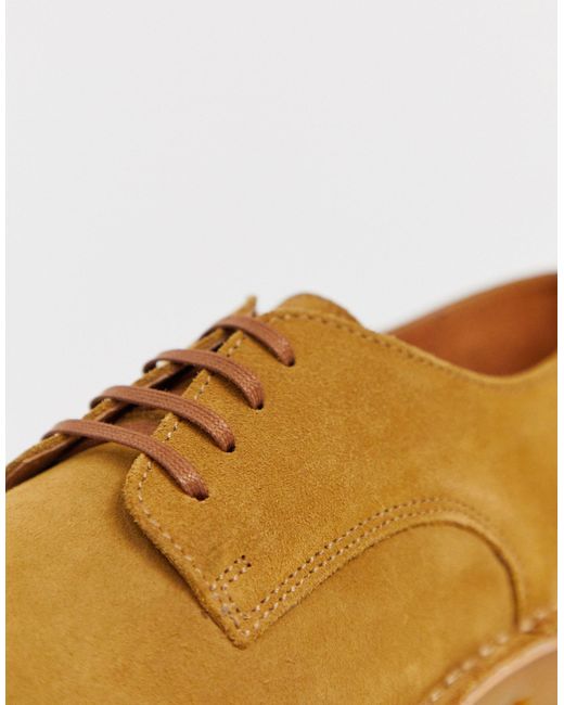 SELECTED Suede Shoes in Brown for Men | Lyst