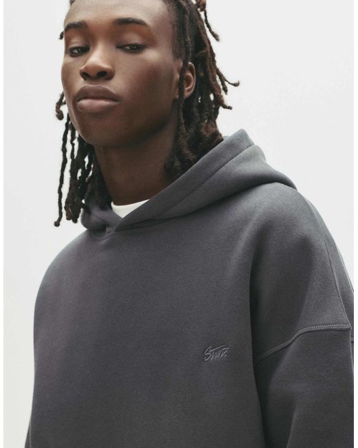 Stwd - sweat à capuche Pull&Bear pour homme en coloris Gray