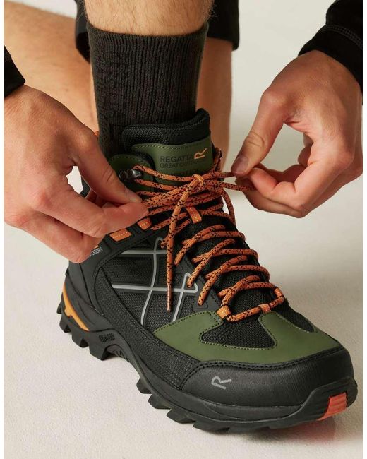 Regatta Black Samaris Iii Waterproof Walking Boot for men