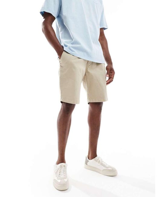 Paul Smith Blue Zebra Logo Chino Shorts for men