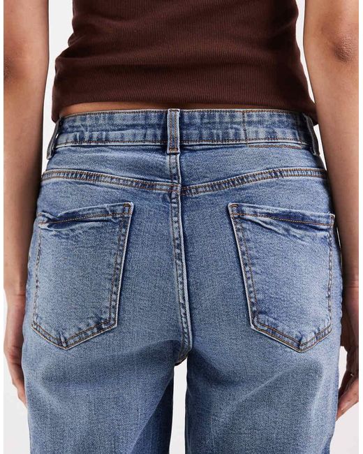 ASOS Black Asos Design Tall Slim Fit Mom Jeans