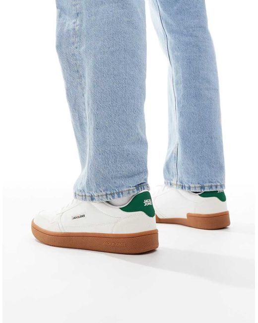 Jack & Jones Blue Gum Sole Trainers for men