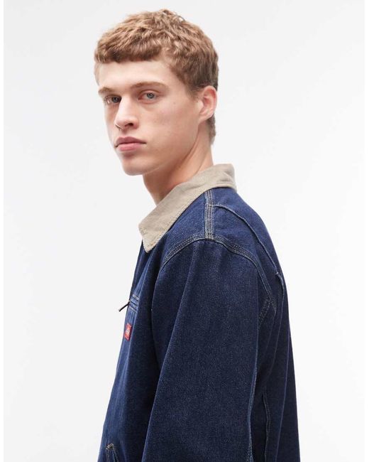Dickies Blue Denim Painter Jacket for men