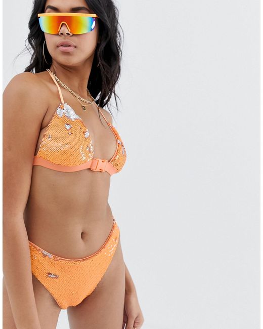 sequin bikini bottoms
