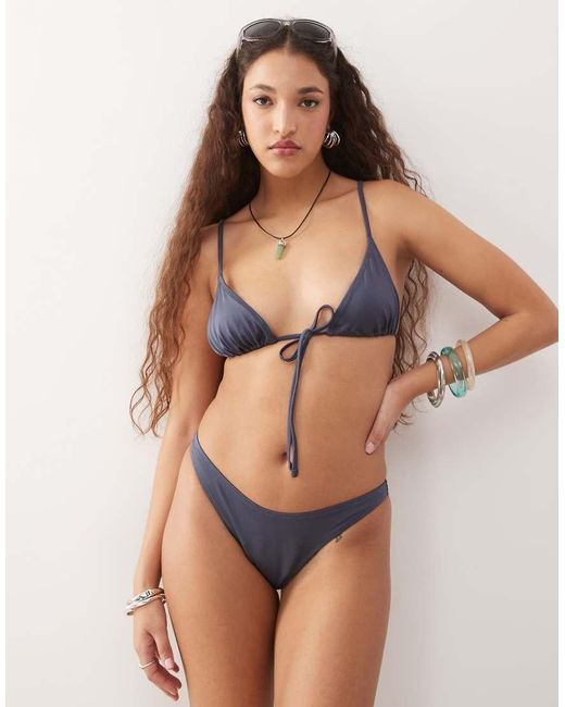 Weekday Brown Bikini Top