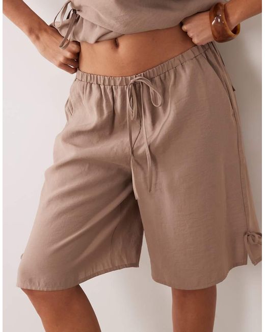 ASOS Multicolor Modal Look Longline Bermuda Shorts