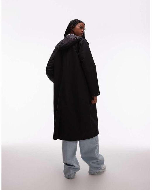 The North Face Black Nukabira Rain Shell Parka Jacket