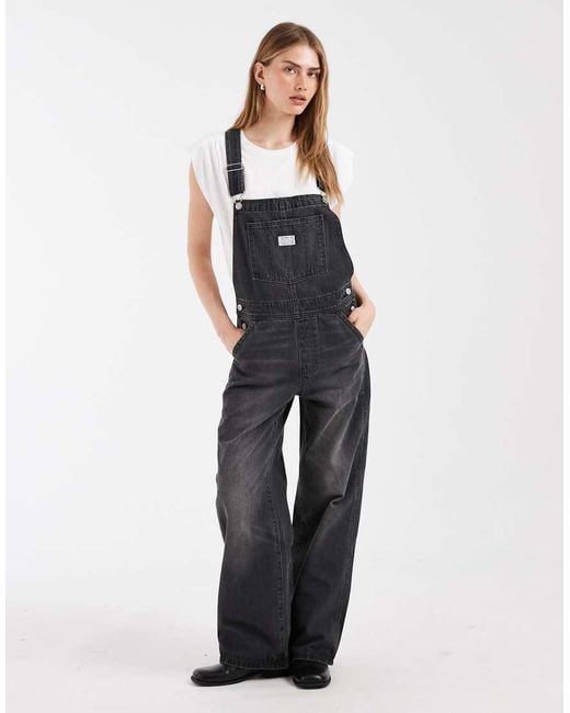 Levi's Blue Denim Dungerees