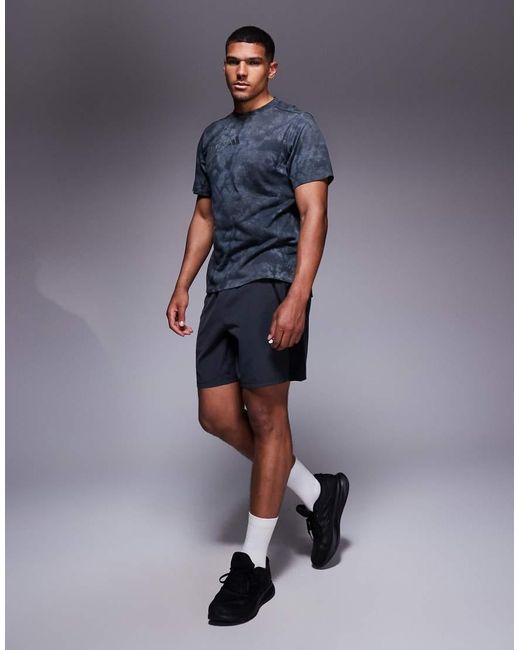 Adidas Originals Blue Adidas Training Power T-Shirt for men