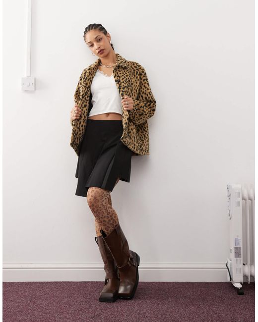 Obey Natural Dottie Leopard Jacket