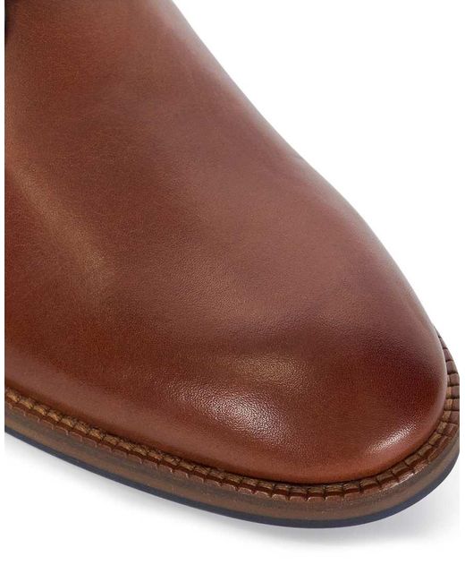Dune Brown Bridon Brogues Shoe for men