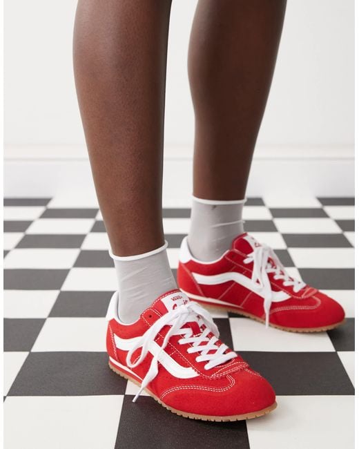 Vans White Super Lowpro Sneakers