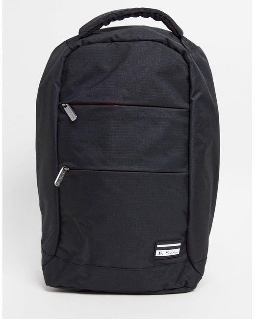 Ben Sherman City Backpack in Black for Men - Lyst