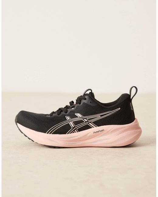 Asics Black Gel-pulse 16 Running Trainers