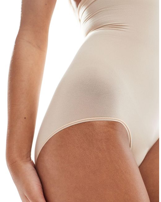 Spanx Everyday Seamless Shaping High Waisted Brief in Natural