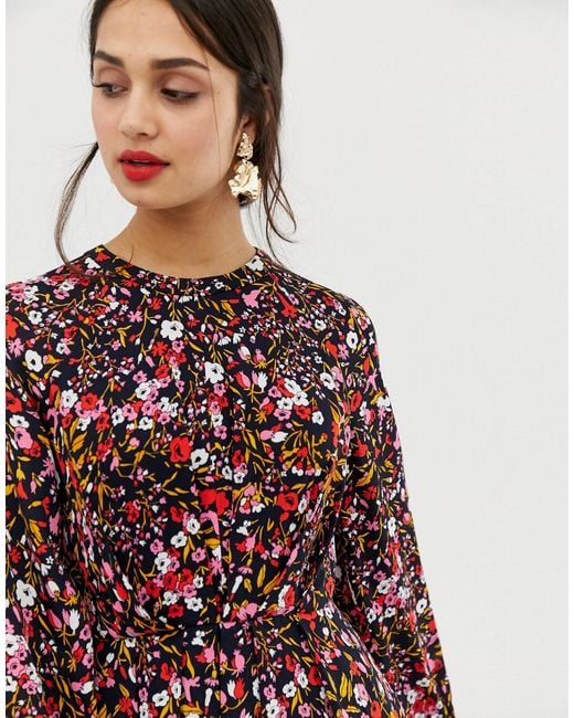 whistles floral meadow dress