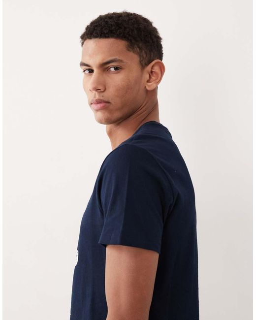 Polo Ralph Lauren Blue Ski Bear Print Custom Fit T-shirt for men