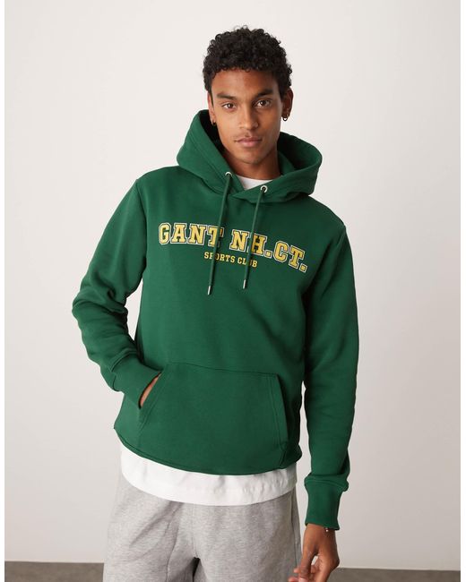Gant – kapuzenpullover in Green für Herren