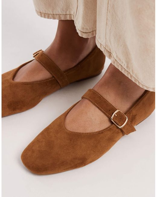 SEQWL Brown – iris – ballerinas
