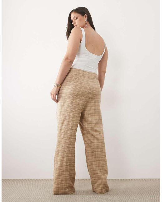 ASOS Natural Curve Tailored Pants