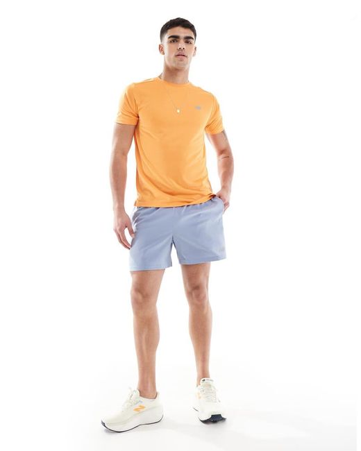 New Balance Blue Essentials 5"" Short for men