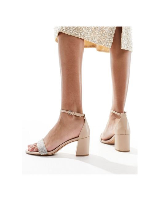ALDO White – pristine – verzierte leder-sandaletten