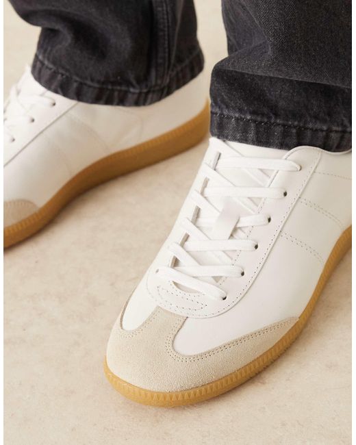ARKET – sneaker aus hochwertigem leder in Black für Herren