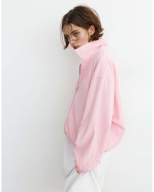 Veste ajustée fluide - thé Pull&Bear en coloris Pink
