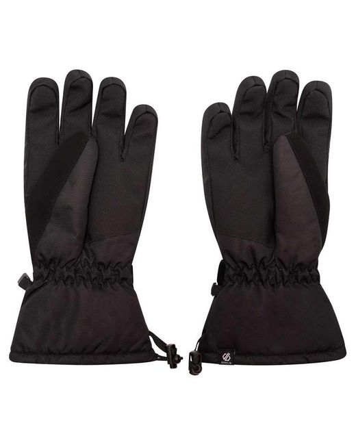 Dare 2b Black Worthy Waterproof Gloves for men