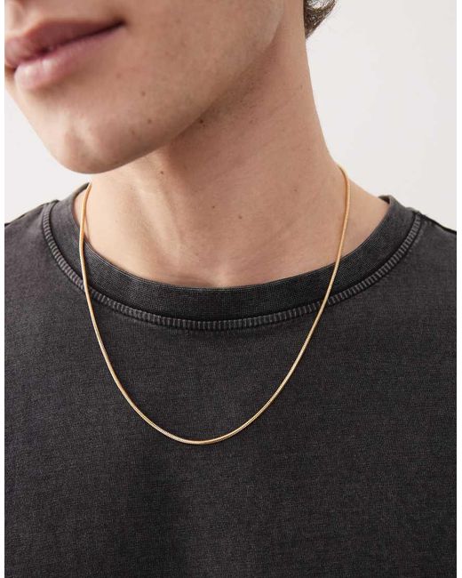 Collana di FADED FUTURE in Black da Uomo