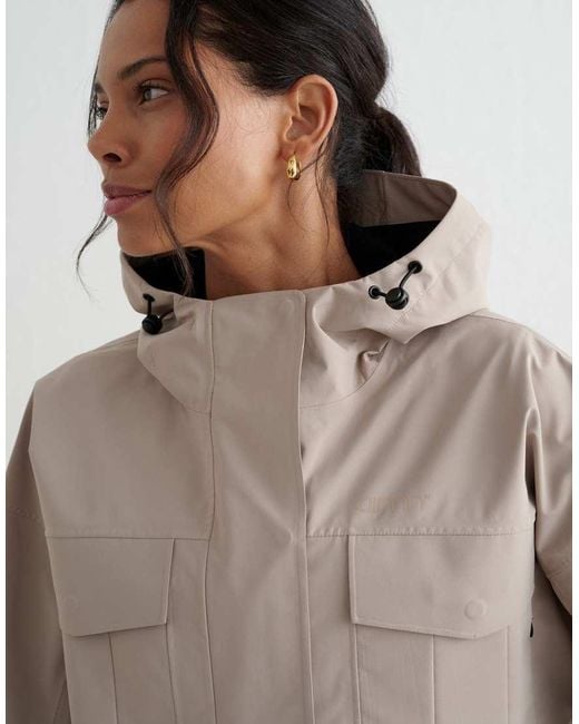 Aim'n Gray Dark Clay Waterproof Jacket