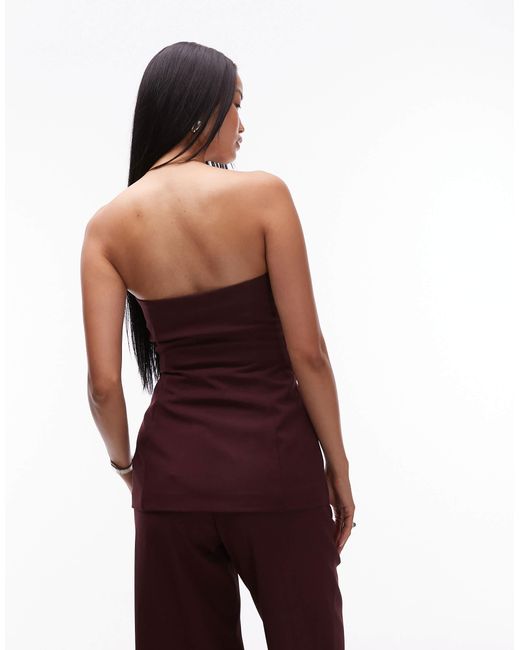 4th & Reckless Tailored Bandeau Longline Top