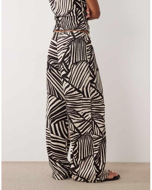 Jdy White Pull On Trousers Co-ord