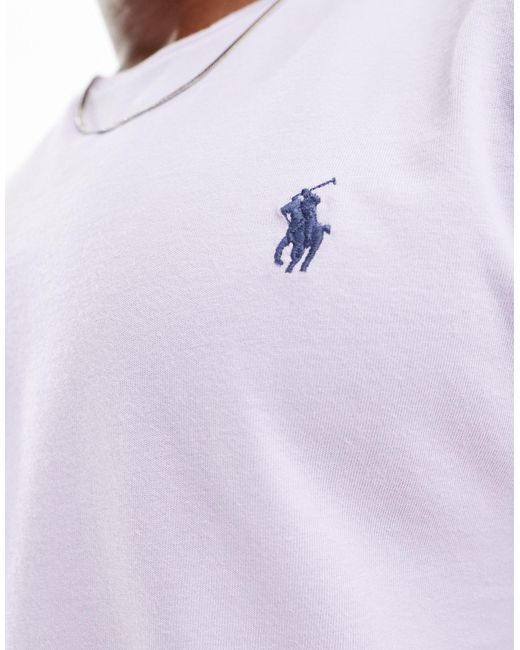 Polo Ralph Lauren White Icon Logo T-shirt for men