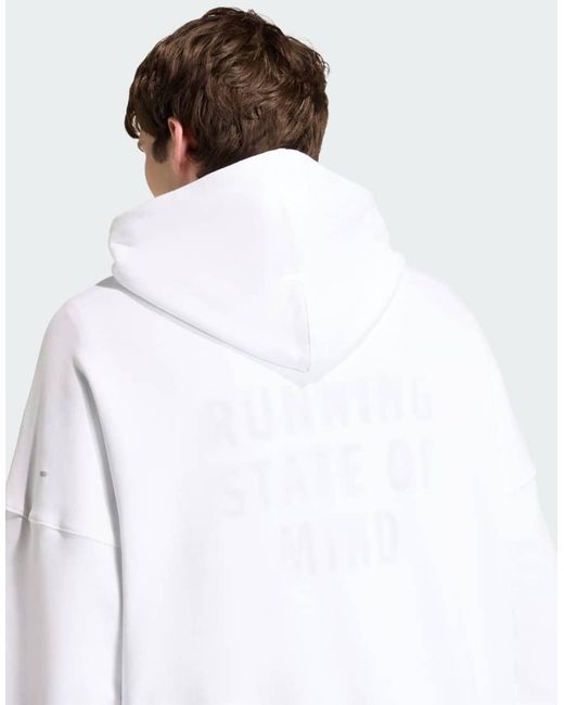 Adidas Originals White Adi365 Cheering Hoodie