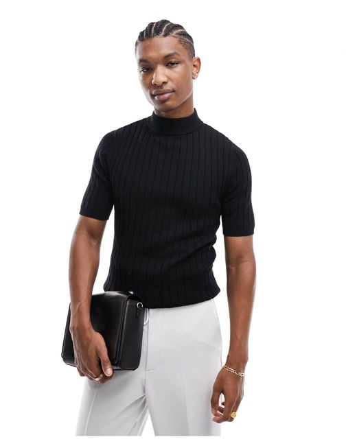 Turtle neck tshirt for hotsell men