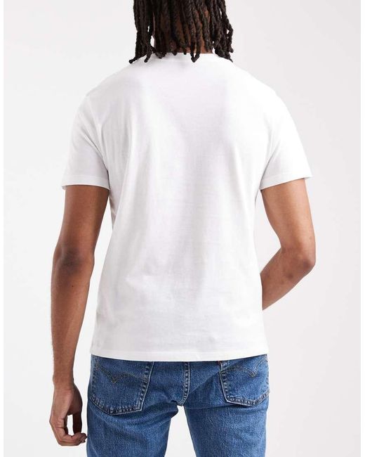 ASOS White Essentials 3 Pack Regular Fit T-shirts for men