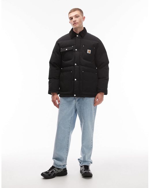 Carhartt Black Rayler Padded Water Resistant Jacket for men