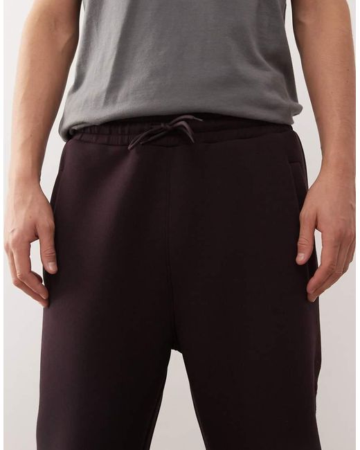 Weekday Black Co-ord Simon Scuba Sweatpants With Embroide Graphic for men