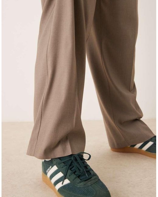 ASOS Multicolor Smart Wide Leg Trousers With Triple Pleats for men