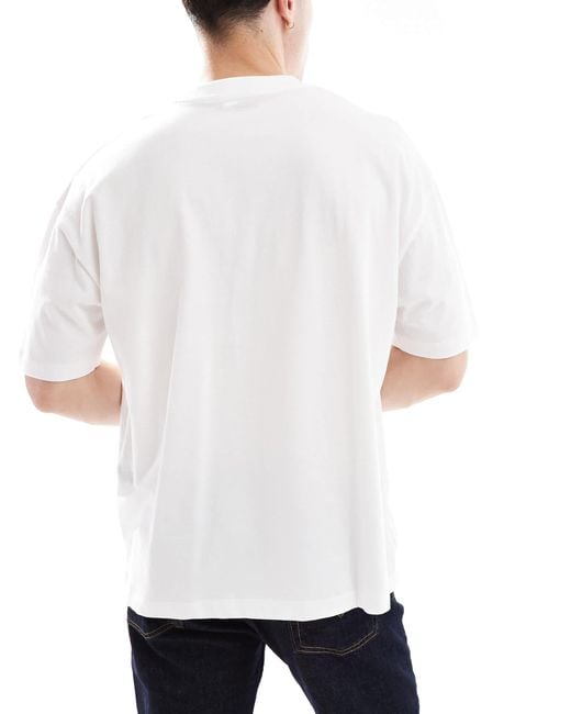ASOS White Essentials 3 Pack Oversized T-shirts for men